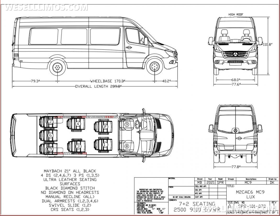 Photo of Shuttle Bus for sale: 2026 Mercedes-Benz Sprinter Luxury Coach by Royale