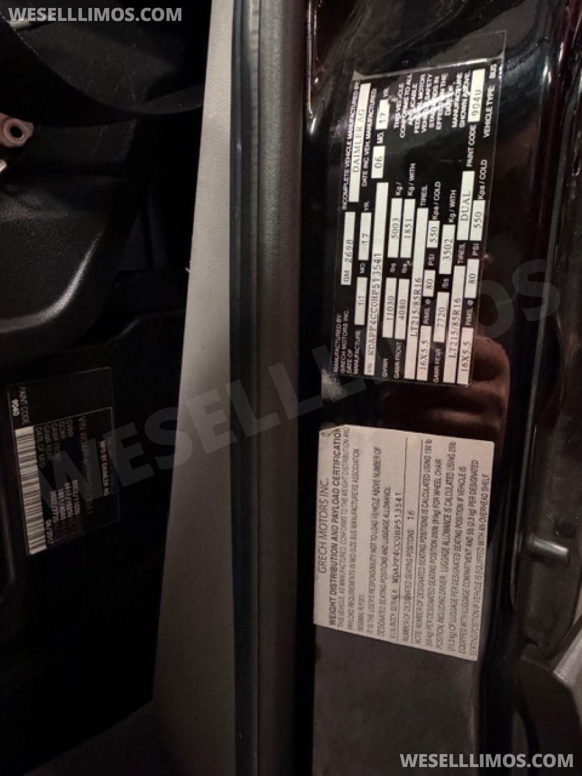 Photo of Sprinter for sale: 2017 Mercedes-Benz 3500 by Grech