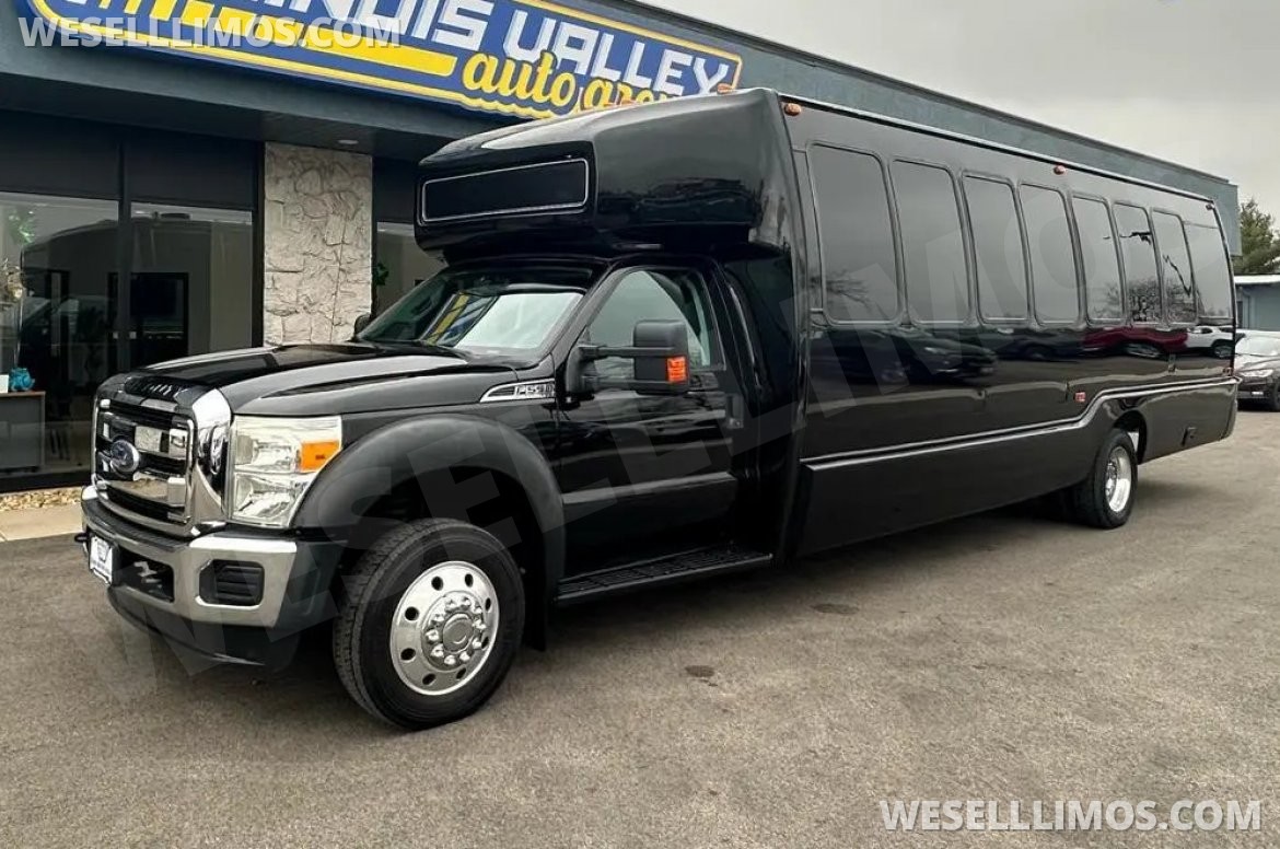Limo Bus for sale: 2011 Ford F-550 Krystal Koach Limo Bus
