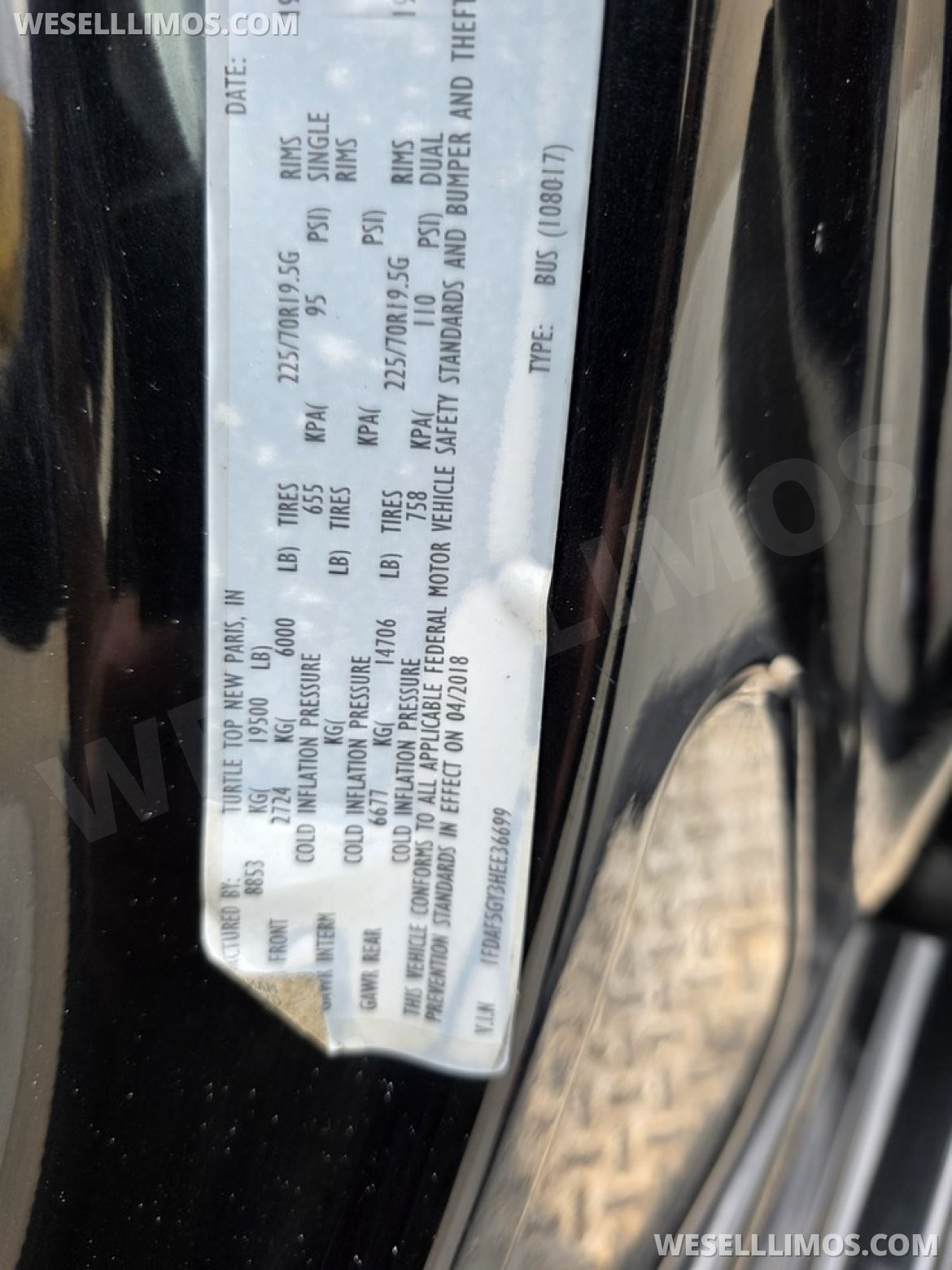 Photo of Limo Bus for sale: 2018 Ford F550 Limo Bus by Turtle Top