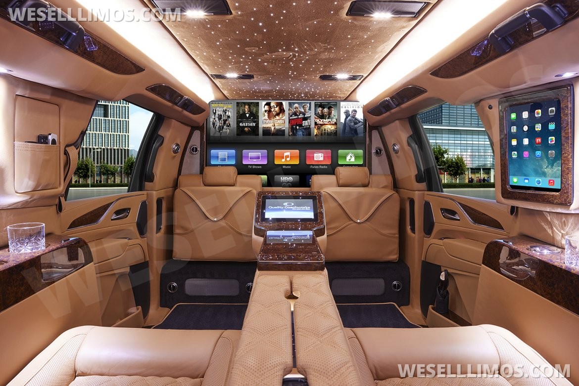 Photo of CEO SUV Mobile Office for sale: 2024 Cadillac Escalade ESV 257" by Quality Coachworks