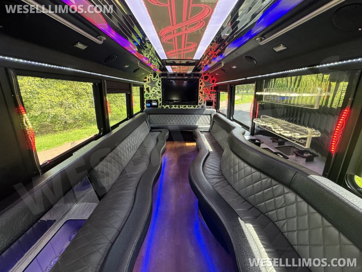 Photo of Limo Bus for sale: 2013 Ford 20-22 Pass Limo Bus 24" by LGE Coachworks