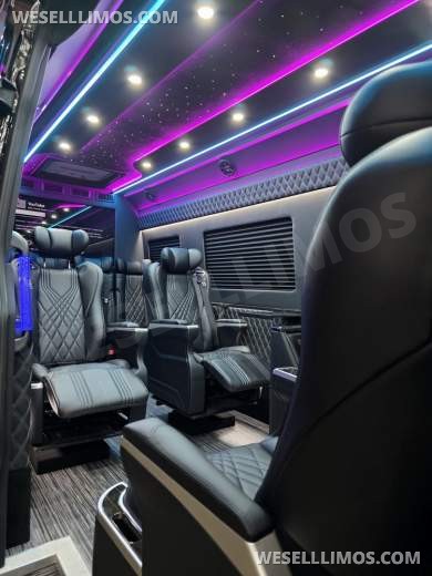 2026 Global Motor Coach Mercedes-Benz Sprinter 3500XD JET Style CEO Interior
