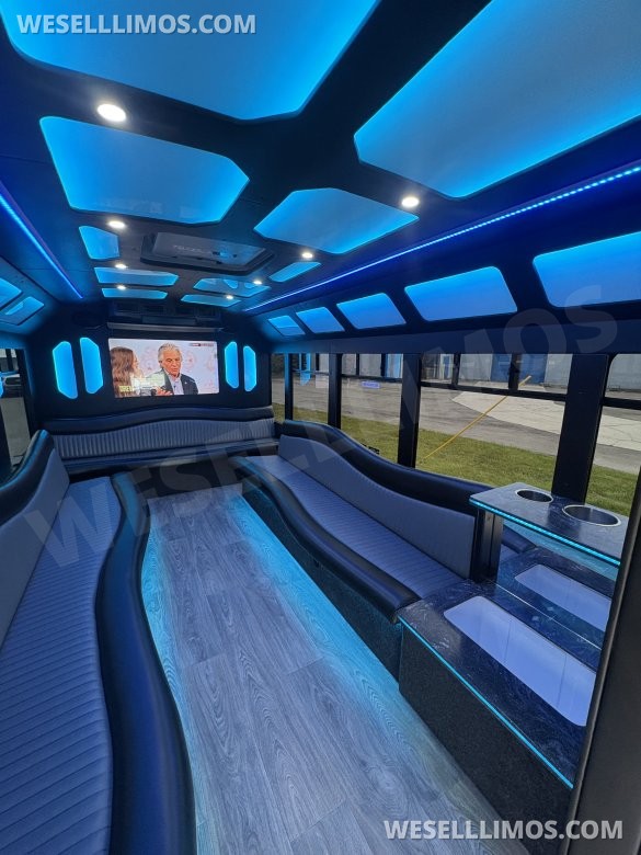 2018 Ford F-450 Limo Bus for Sale in Fraser, MI - Main Photo
