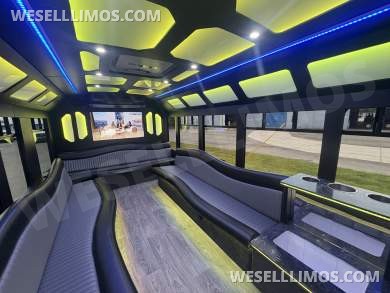 2018 Custom Mobile Conversions Ford F-450 Limo Bus - Limo Bus for Sale in Fraser, MI - Photo 8