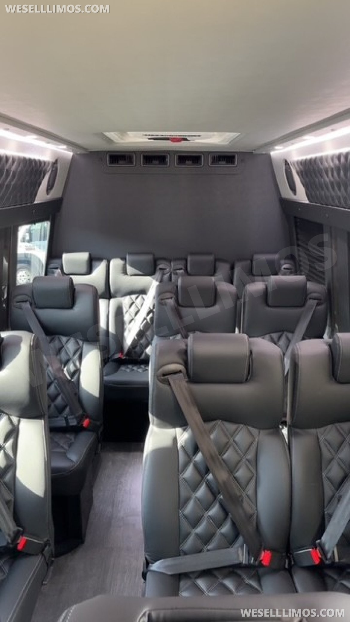 Executive Shuttle for sale: 2025 Mercedes-Benz 3500 LWB HI TOP EXT by Westwind Coachworks