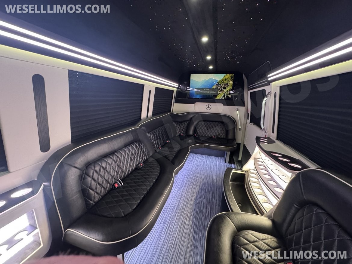 Photo of Limo Bus for sale: 2021 Mercedes-Benz Limo Sprinter 170" by First Class Customs, Inc.
