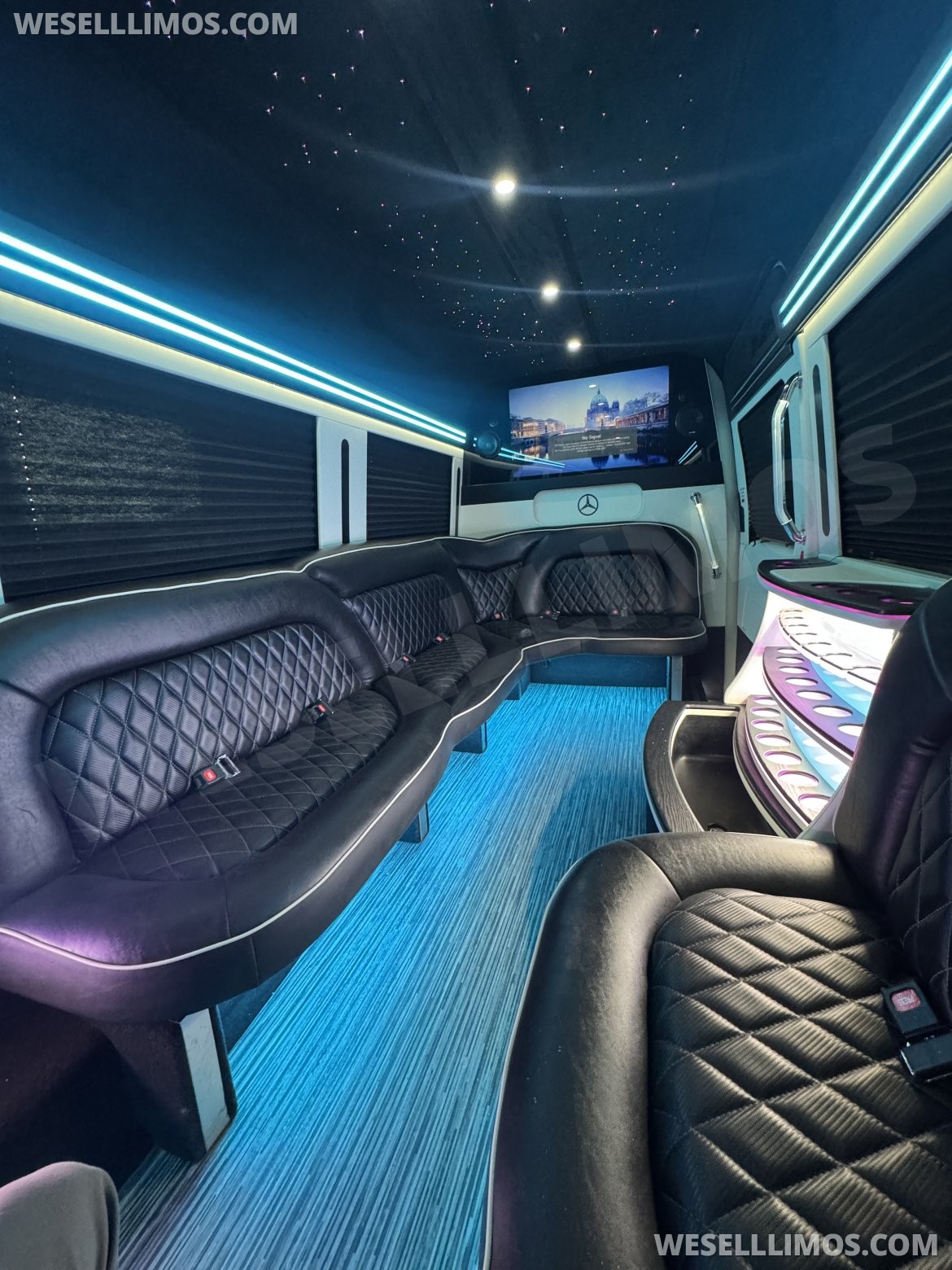 Photo of Limo Bus for sale: 2021 Mercedes-Benz Limo Sprinter 170" by First Class Customs, Inc.