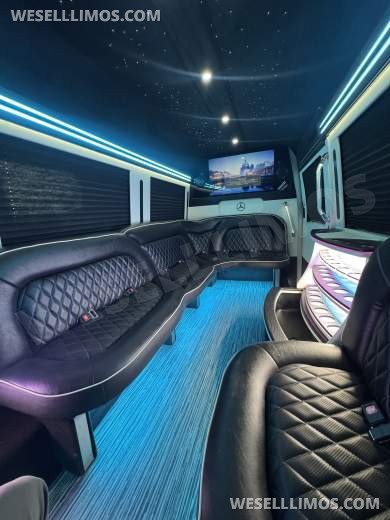 2021 First Class Customs, Inc. Mercedes-Benz Limo Sprinter Limo Bus - Limo Bus for Sale in Springfield, MO - Photo 18