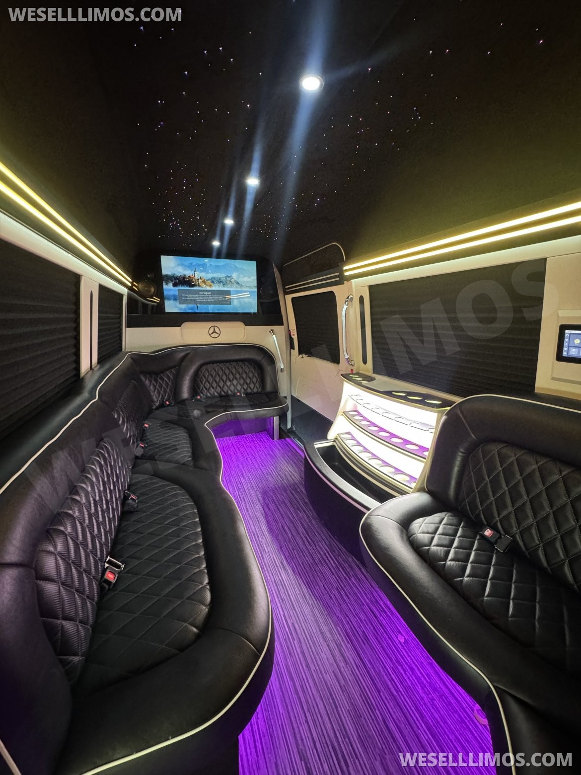 Photo of Limo Bus for sale: 2021 Mercedes-Benz Limo Sprinter 170" by First Class Customs, Inc.