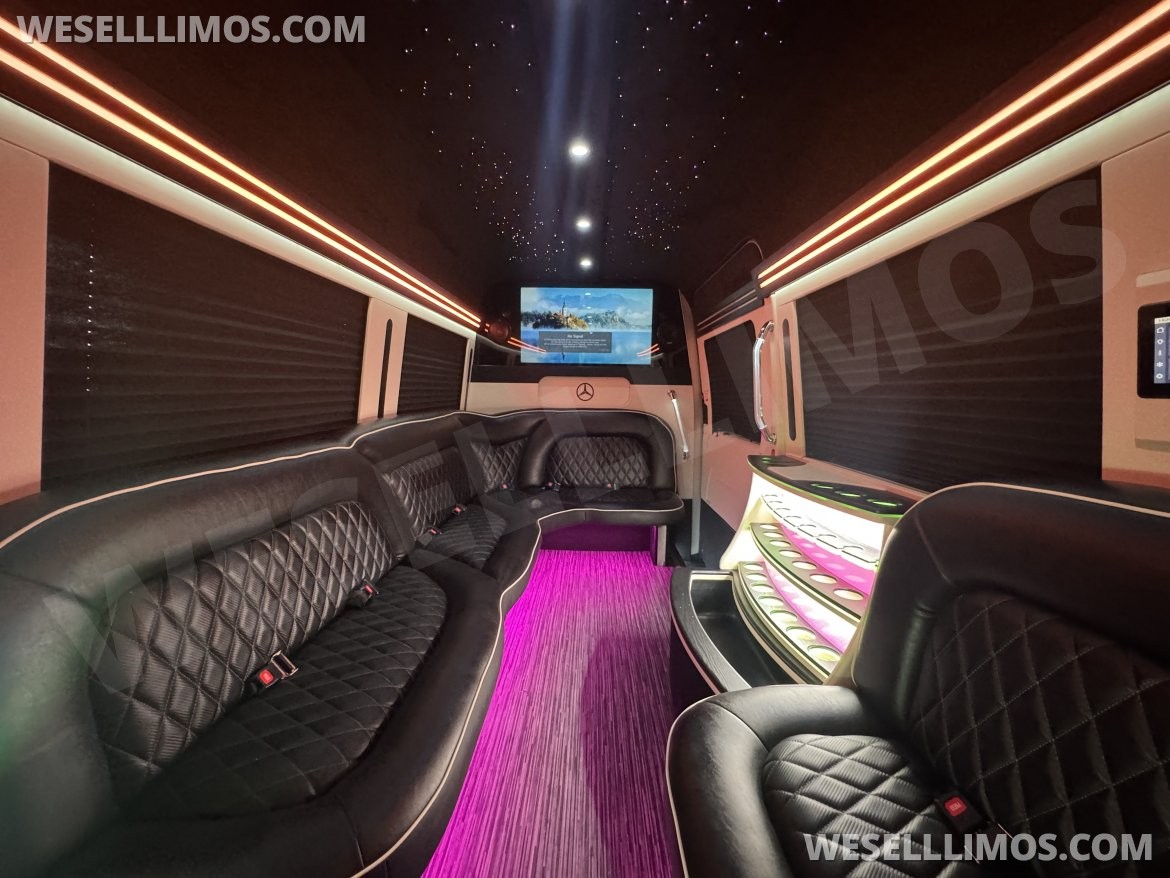 Photo of Limo Bus for sale: 2021 Mercedes-Benz Limo Sprinter 170" by First Class Customs, Inc.