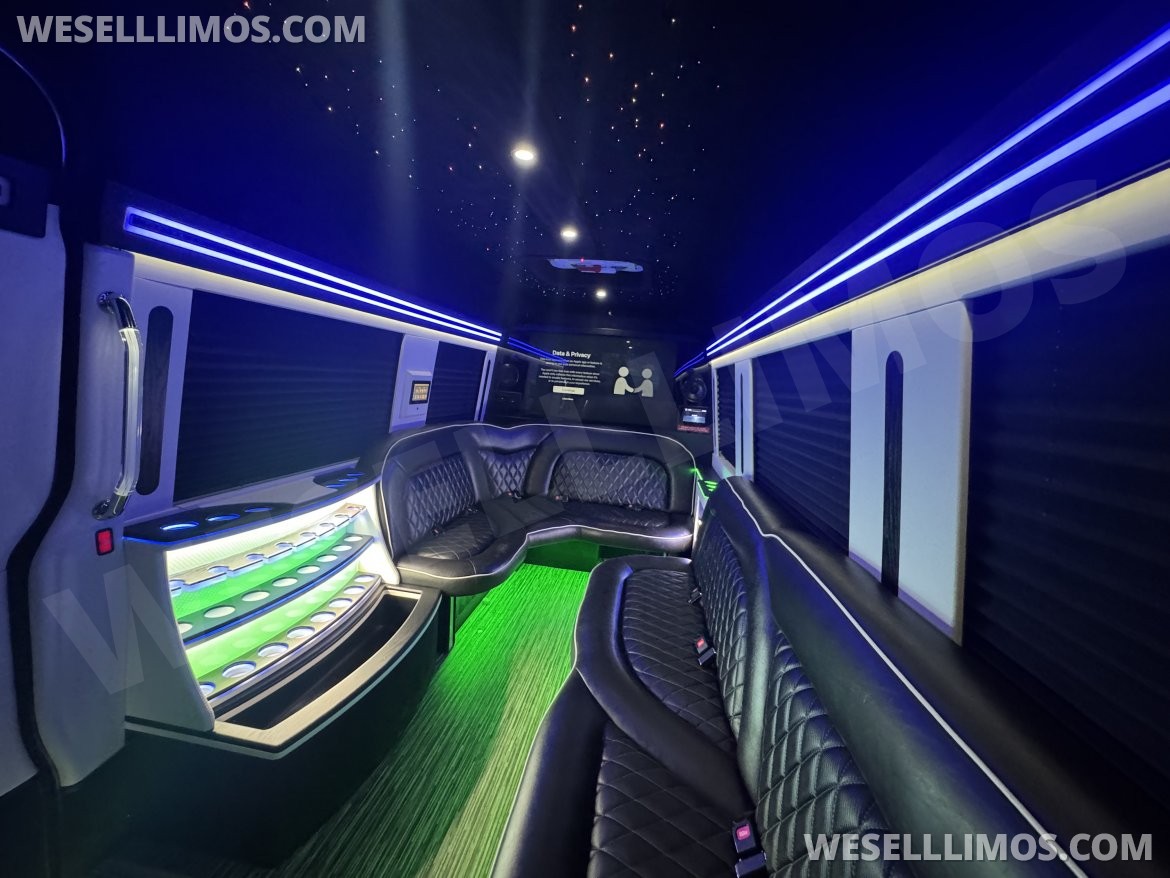 Photo of Limo Bus for sale: 2021 Mercedes-Benz Limo Sprinter 170" by First Class Customs, Inc.