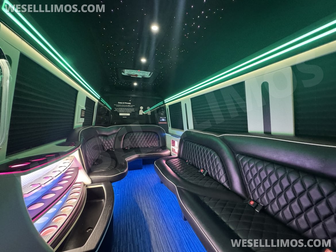 Photo of Limo Bus for sale: 2021 Mercedes-Benz Limo Sprinter 170" by First Class Customs, Inc.