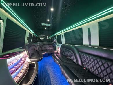 2021 First Class Customs, Inc. Mercedes-Benz Limo Sprinter Limo Bus - Limo Bus for Sale in Springfield, MO - Photo 22