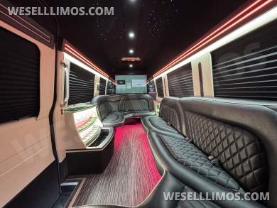 2021 First Class Customs, Inc. Mercedes-Benz Limo Sprinter Limo Bus - Limo Bus for Sale in Springfield, MO - Photo 23