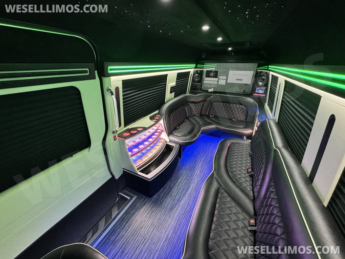Photo of Limo Bus for sale: 2021 Mercedes-Benz Limo Sprinter 170" by First Class Customs, Inc.