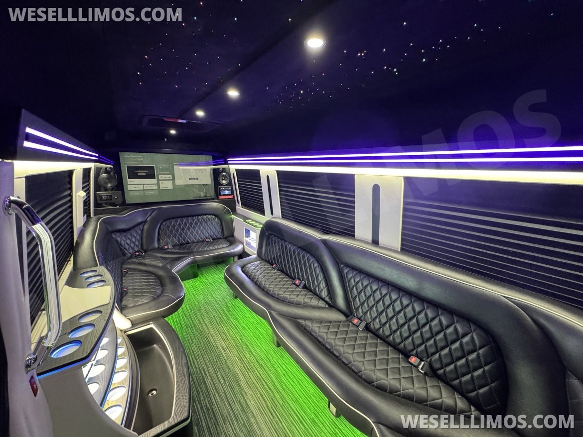 Photo of Limo Bus for sale: 2021 Mercedes-Benz Limo Sprinter 170" by First Class Customs, Inc.