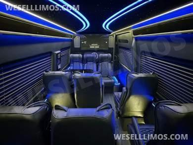 2022 Limos By Moonlight Mercedes Benz Sprinter Shuttle - Sprinter for Sale in Carson, CA - Photo 9