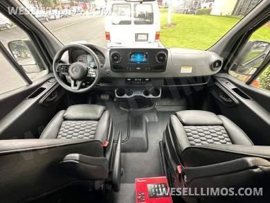 2022 Limos By Moonlight Mercedes Benz Sprinter Shuttle - Sprinter for Sale in Carson, CA - Photo 12