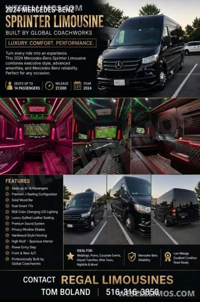 2024 Mercedes 3500 Series High Top