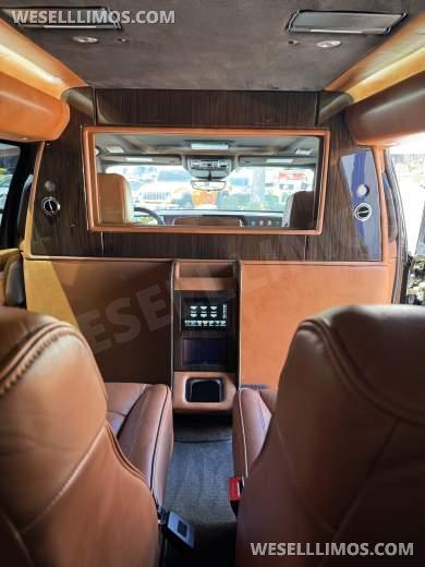 2025 Cadillac Escalade ESV Sport CEO with Level B5 Armor by Quality Coachworks - CEO SUV Mobile Office for Sale in Ontario, CA - Photo 8