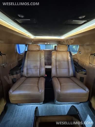 2025 Cadillac Escalade ESV Sport CEO with Level B5 Armor by Quality Coachworks - CEO SUV Mobile Office for Sale in Ontario, CA - Photo 9