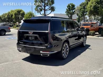 2025 Cadillac Escalade ESV Sport CEO with Level B5 Armor by Quality Coachworks - CEO SUV Mobile Office for Sale in Ontario, CA - Photo 3