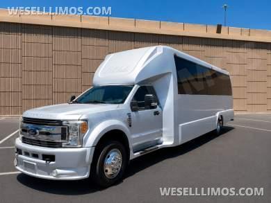 2017 Ford F-550 Executive Coach Builder 31 Passenger Gasoline Engine Executive Shuttle Bus - Executive Shuttle for Sale in Las Vegas, NV - Photo 8