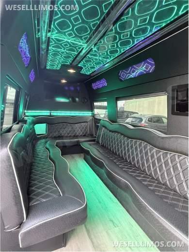 2022 Mercedes-Benz Sprinter 2500 Limo Bus for Sale in Champlain, NY - Main Photo