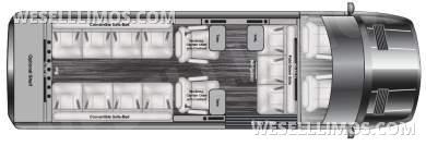 2025 Auto Elite Road Liner Limousine 15 Passenger Mercedes-Benz Sprinter Sprinter - Sprinter for Sale in Elkhart, IN - Photo 40