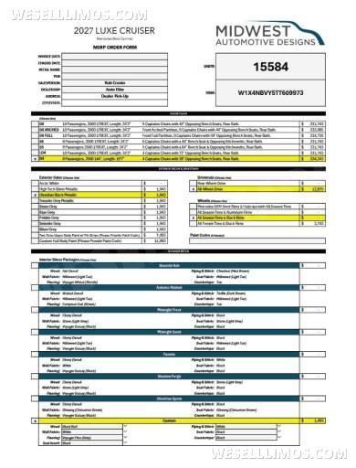 2027 Luxe Cruiser 144WB Mercedes-Benz Sprinter - Sprinter for Sale in Elkhart, IN - Photo 44