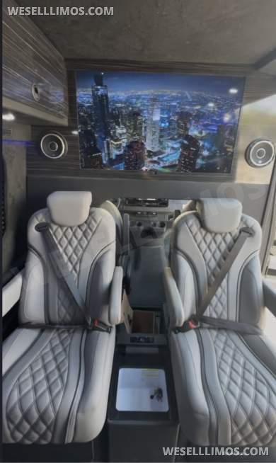 2025 Mercedes-Benz Sprinter 3500 170" Extended – Custom Limo Coach Sprinter for Sale in RICHMOND, TX - Photo 2