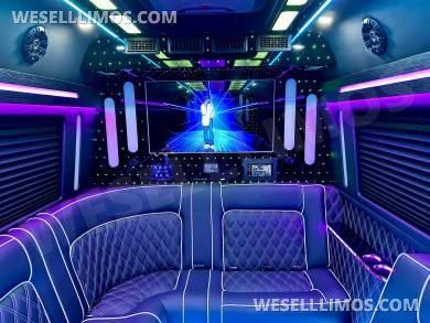 2026 Global Motor Coach Mercedes Benz Sprinter 3500 - Double J Seat Model Limo Bus - Limo Bus for Sale in Erie, PA - Photo 5