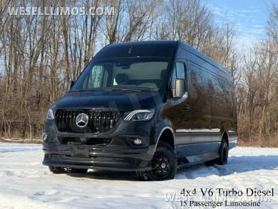 2022 4x4 Auto Elite Road Liner Limousine 15 Passenger Mercedes-Benz Sprinter - Sprinter for Sale in Elkhart, IN - Photo 6