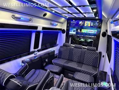 2022 4x4 Auto Elite Road Liner Limousine 15 Passenger Mercedes-Benz Sprinter - Sprinter for Sale in Elkhart, IN - Photo 23