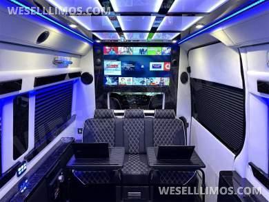 2022 4x4 Auto Elite Road Liner Limousine 15 Passenger Mercedes-Benz Sprinter - Sprinter for Sale in Elkhart, IN - Photo 24