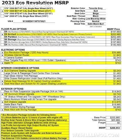 2021 4x4 Eco Revolution Auto Elite Mercedes-Benz Sprinter - Sprinter for Sale in Elkhart, IN - Photo 6