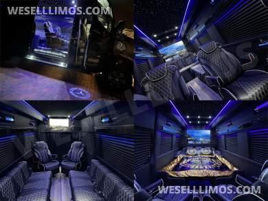 2026 AWD Starlight Ceiling Elite Pullman 15 Passenger Auto Elite Mercedes-Benz Sprinter - Sprinter for Sale in Elkhart, IN - Photo 13