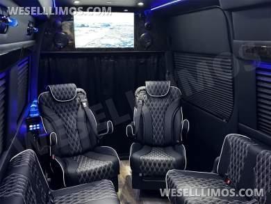 2026 AWD Starlight Ceiling Elite Pullman 15 Passenger Auto Elite Mercedes-Benz Sprinter - Sprinter for Sale in Elkhart, IN - Photo 24