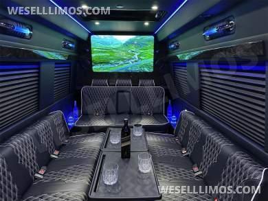 2026 AWD Starlight Ceiling Elite Pullman 15 Passenger Auto Elite Mercedes-Benz Sprinter - Sprinter for Sale in Elkhart, IN - Photo 28