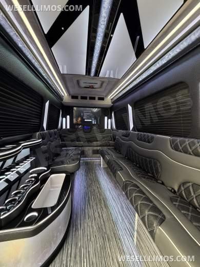 2025 limos by moonlight Mercedes-Benz 3500 170" Ext WB Sprinter - Sprinter for Sale in bloomington, CA - Photo 13
