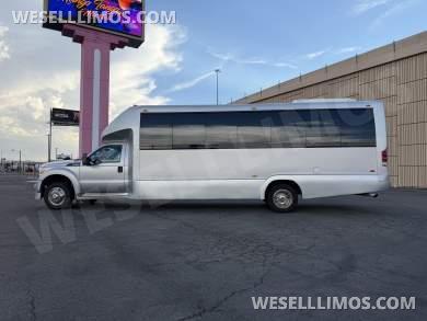 2014 Ford F-550 Gasoline Engine Executive Shuttle 27 Passenger Executive Coach Builder - Executive Shuttle for Sale in Las Vegas, NV - Photo 10