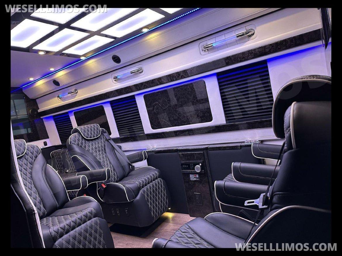 B6 Bulletproof Armored  Limo 14 Passenger Blast Proof Floors Auto Elite Mercedes-Benz Sprinter - Photo 3