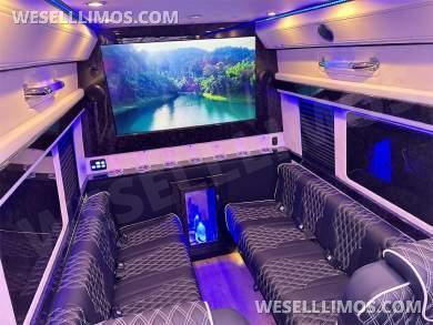 B6 Bulletproof Armored  Limo 14 Passenger Blast Proof Floors Auto Elite Mercedes-Benz Sprinter - Sprinter for Sale in Elkhart, IN - Photo 10
