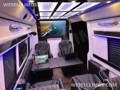 B6 Bulletproof Armored  Limo 14 Passenger Blast Proof Floors Auto Elite Mercedes-Benz Sprinter - Sprinter for Sale in Elkhart, IN - Photo 15