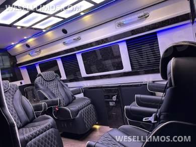 B6 Bulletproof Armored  Limo 14 Passenger Blast Proof Floors Auto Elite Mercedes-Benz Sprinter - Sprinter for Sale in Elkhart, IN - Photo 31