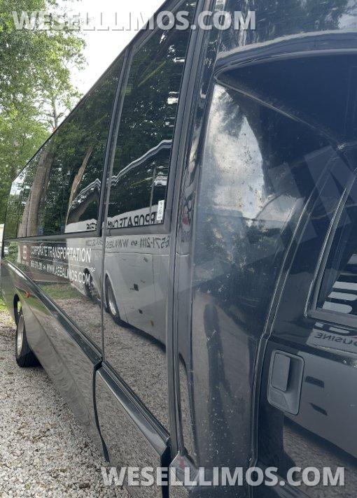 2016 Ford F-550 Black Grech 27 Passenger Mini Bus - Photo 3