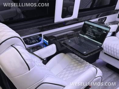 2026 GLS Maybach Trim Full Power Leather Heat/Cool/Massage Seats Air Ride Road Liner Limousine - Sprinter for Sale in Elkhart, IN - Photo 13