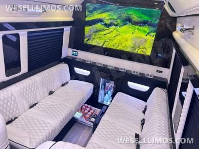 2026 GLS Maybach Trim Full Power Leather Heat/Cool/Massage Seats Air Ride Road Liner Limousine - Sprinter for Sale in Elkhart, IN - Photo 18