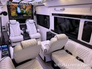 2026 GLS Maybach Trim Full Power Leather Heat/Cool/Massage Seats Air Ride Road Liner Limousine - Sprinter for Sale in Elkhart, IN - Photo 22